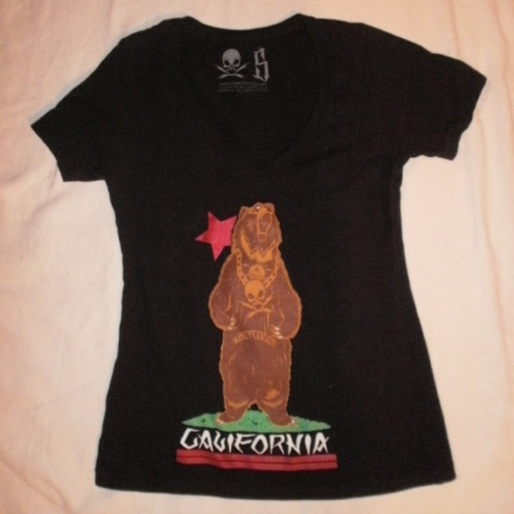 ~FATAL Clothing California Tee Black Sz. Sm…